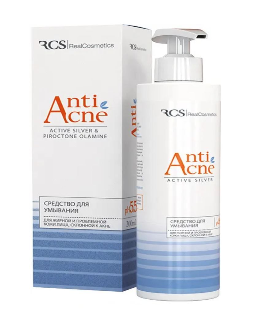 фото упаковки RCS Anti acne Средство для умывания