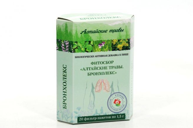фото упаковки Алтайские Травы Бронхолекс фитосбор