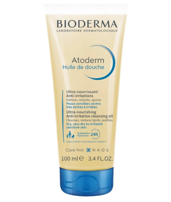 фото упаковки Bioderma Atoderm Масло для душа