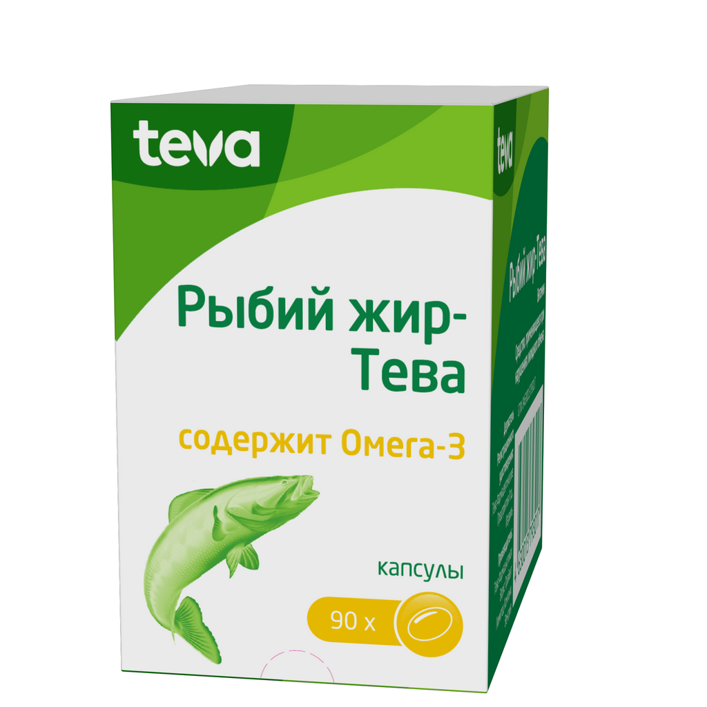фото упаковки Рыбий жир Тева
