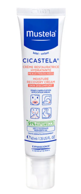фото упаковки Mustela Cicastela Восстанавливающий увлажняющий крем