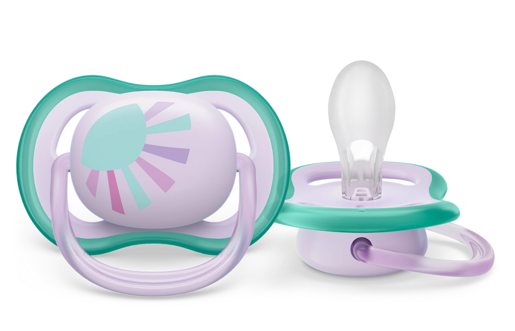 Philips Avent Ultra Air Соска-пустышка, 0-6 месяцев, SCF086/04, соска-пустышка, силиконовая с футляром, 1 шт.