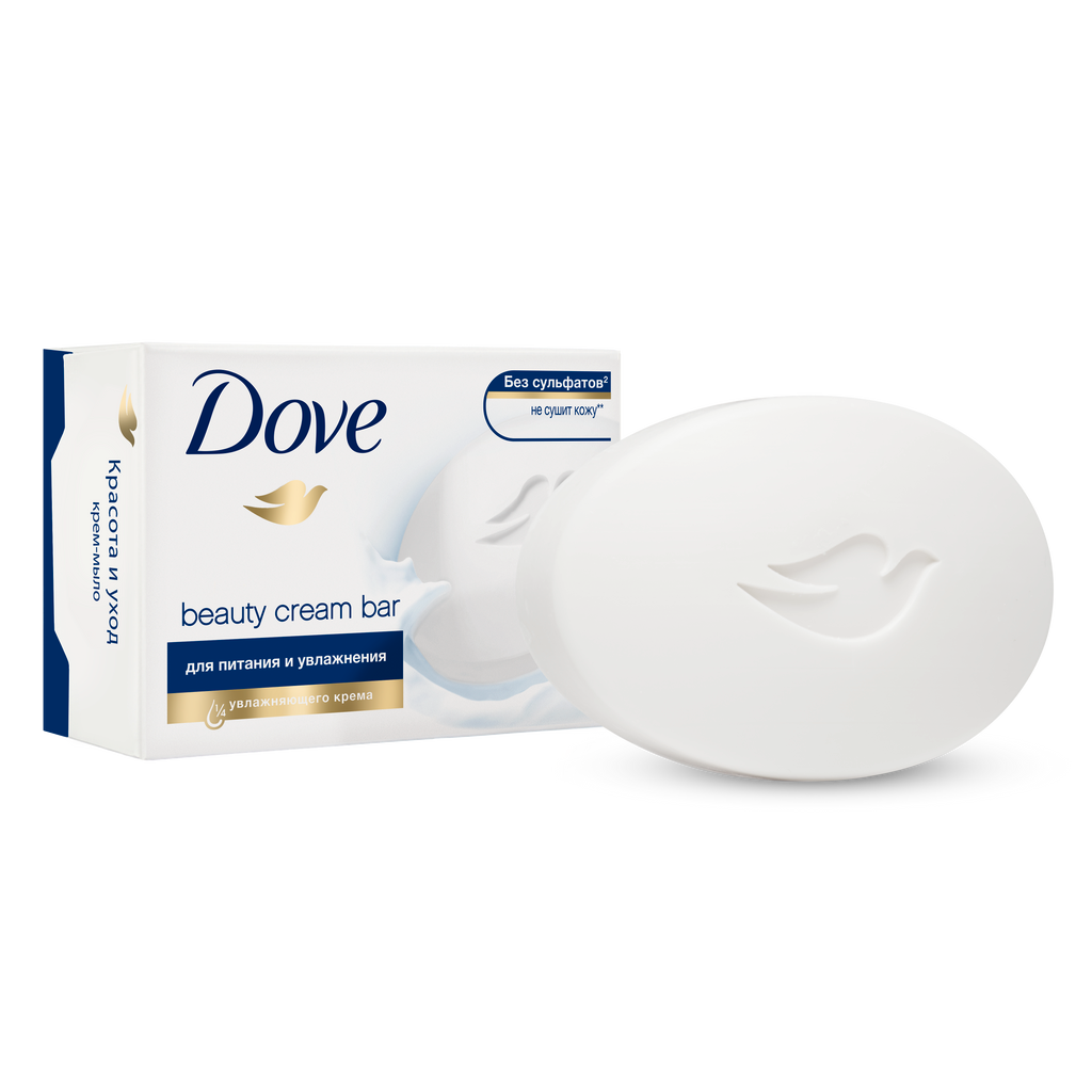 фото упаковки Dove Крем-мыло Красота и Уход