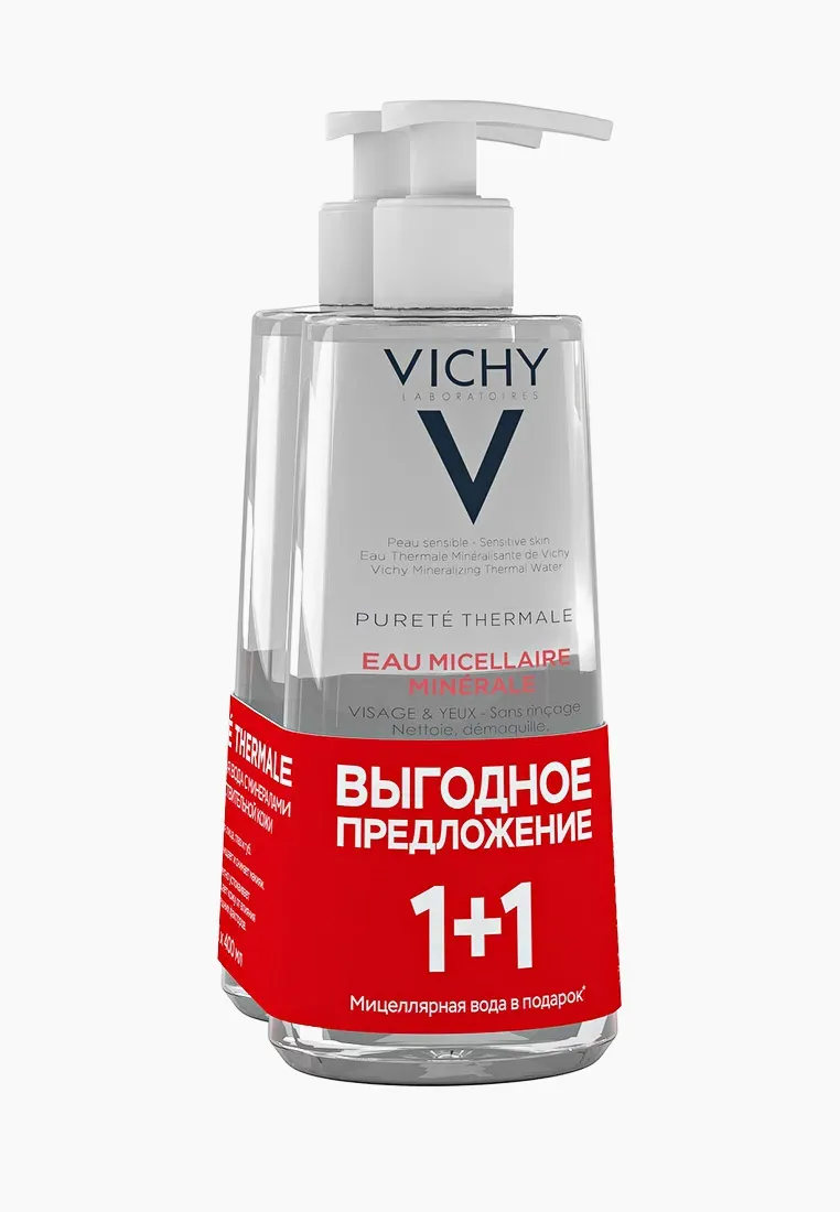 фото упаковки Vichy Purete Thermale Мицеллярная вода с минералами