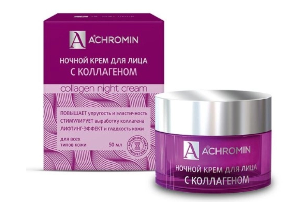 фото упаковки Achromin Крем для лица с коллагеном