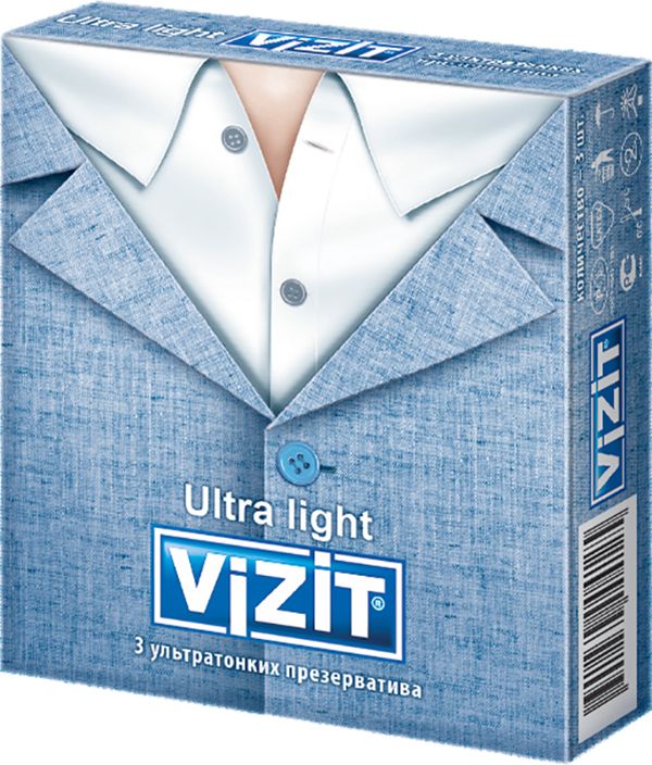 фото упаковки Презервативы Vizit Ultra light