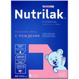 Nutrilak Premium+ 1 Смесь молочная 0-6 мес