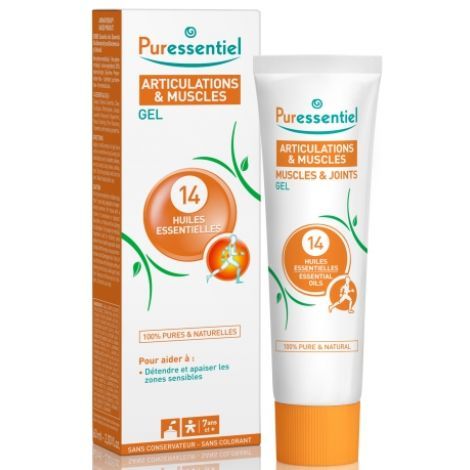 Puressentiel Гель 14 эфирных масел, гель для тела, расслабляющий, успокаивающий, 60 мл, 1 шт.