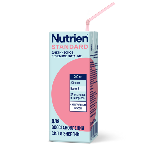 Nutrien Standard, смесь жидкая, с нейтральным вкусом, 200 мл, 1 шт.