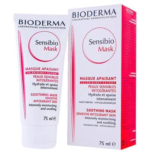 Bioderma Sensibio Маска, маска для лица, 75 мл, 1 шт.