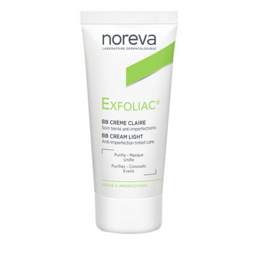 Noreva Exfoliac ВВ-Крем для лица светлый тон, крем для лица, 30 мл, 1 шт.