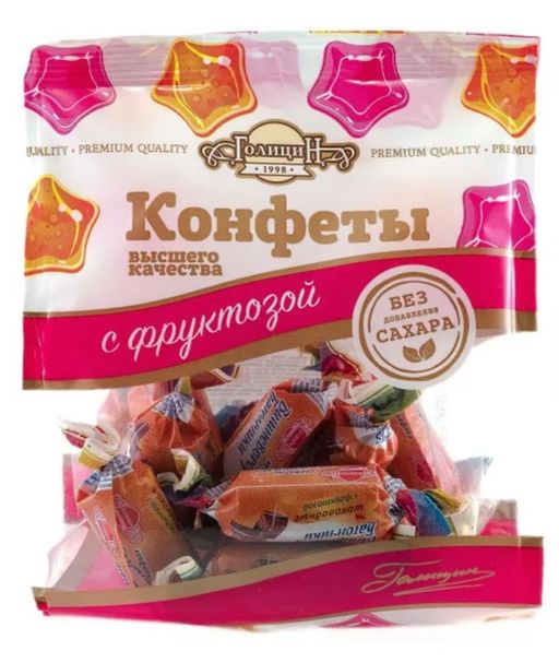 Голицин Конфеты Вишневогорские батончики шоколадные, конфеты, на фруктозе, 160 г, 1 шт.