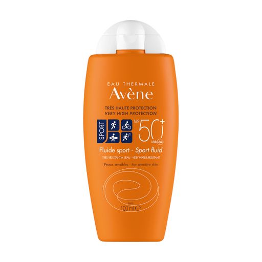 Avene Солнцезащитный флюид спорт SPF50+, 100 мл, 1 шт.