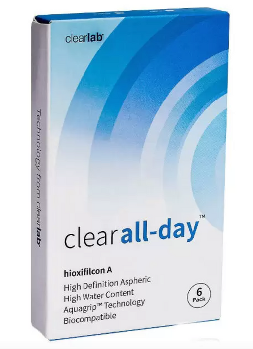 ClearLab Clear All-Day Линзы контактные, -4.75, 8.6, 6 шт.