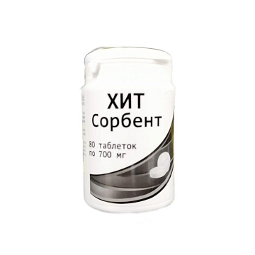 Хит Сорбент, таблетки, 80 шт.